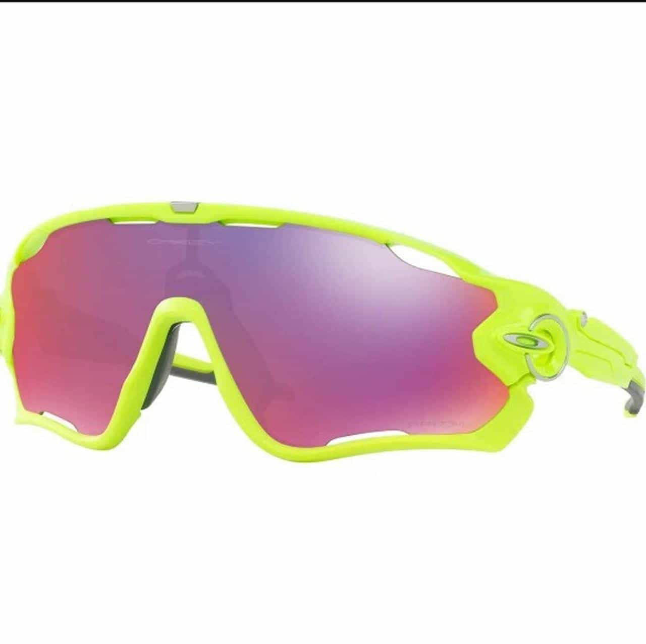 Oakley Jawbreaker Prizm Road Lens Neon Green Sunglasses OO9290-26 31