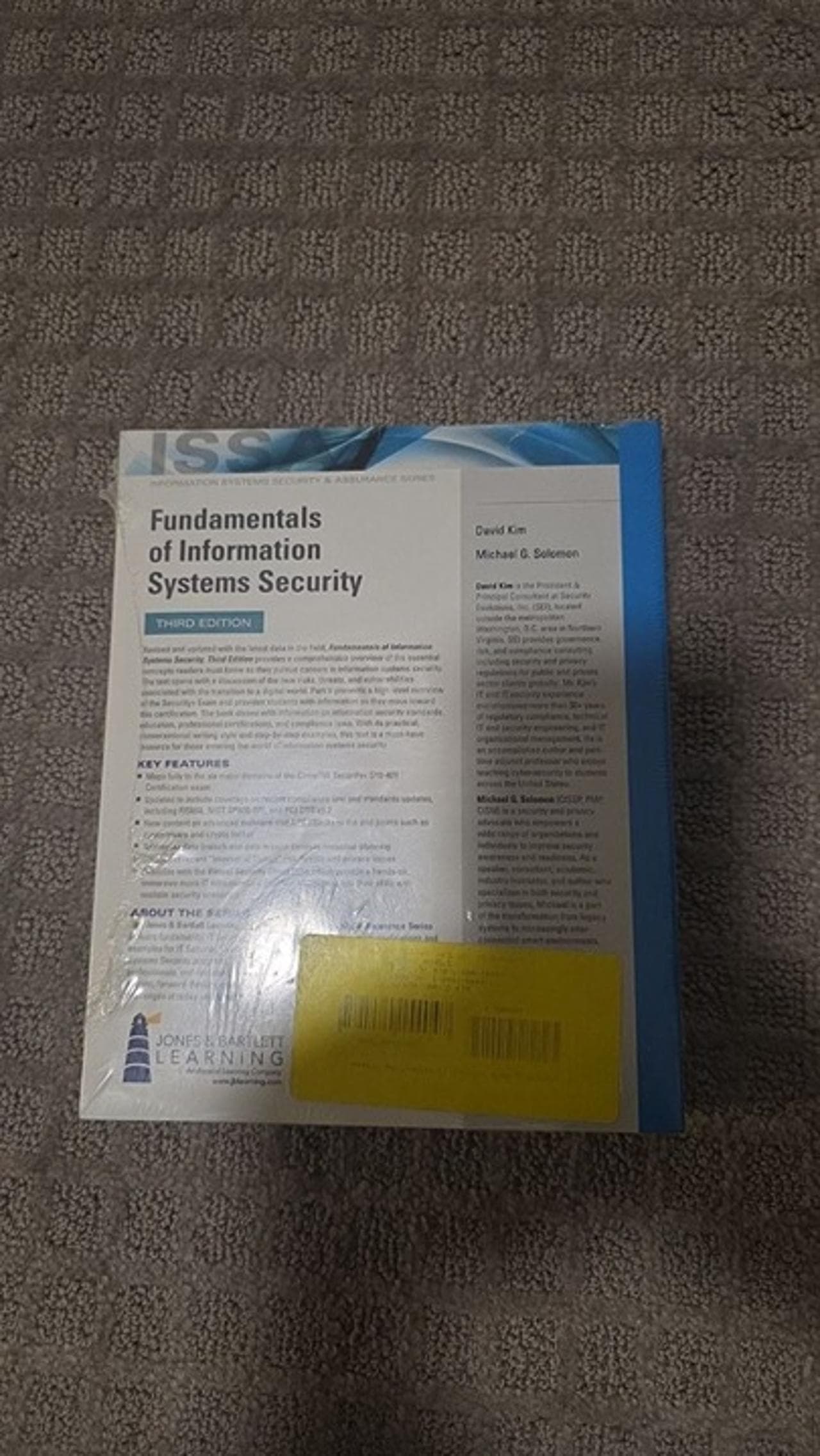 Fundamentals of Information Systems Security 3rd Edition (include online labs) thumbnail 2