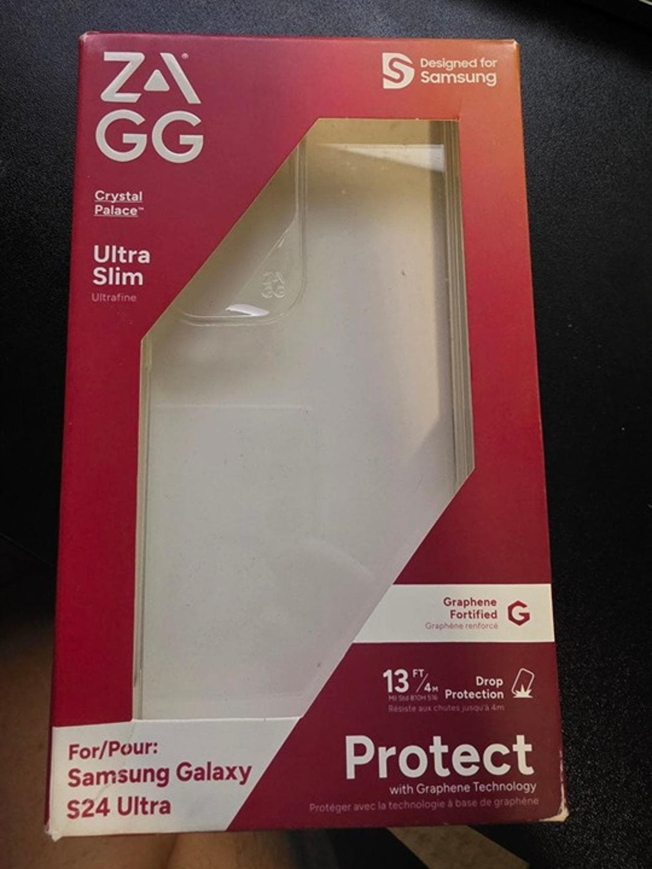 ZAGG Crystal Palace Series Case for Samsung Galaxy S24 Ultra - Clear image 1