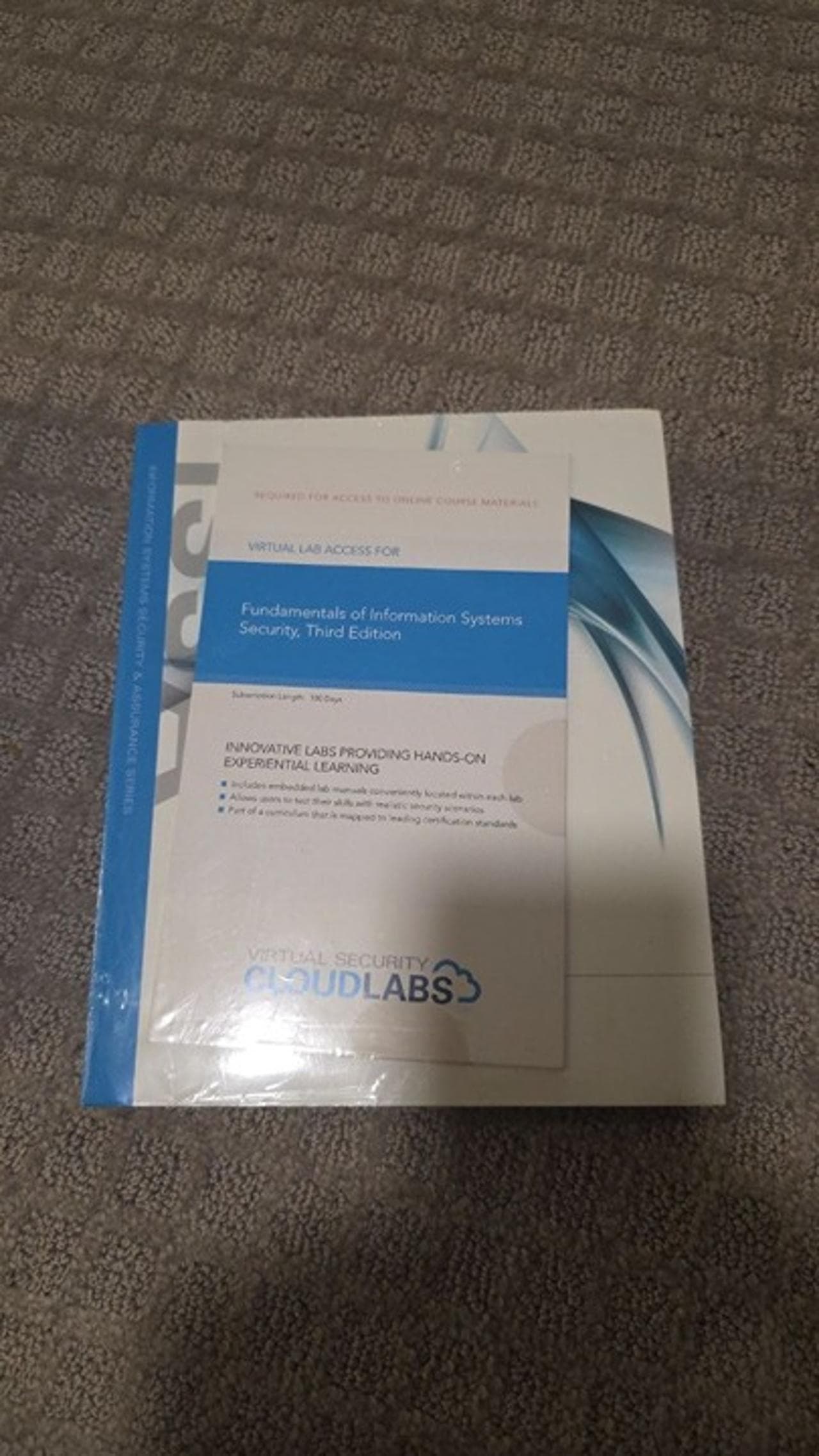 Fundamentals of Information Systems Security 3rd Edition (include online labs) image 1