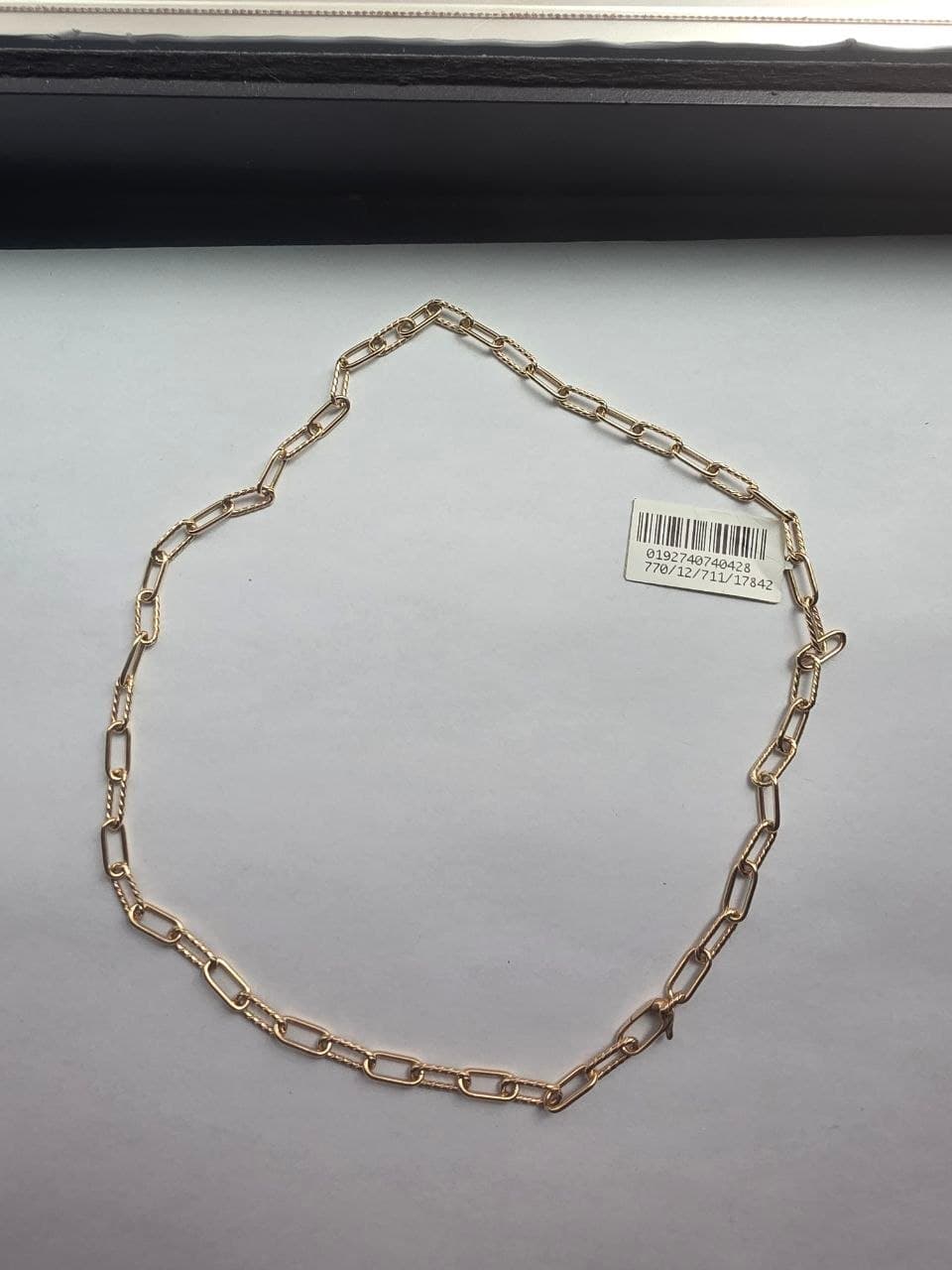 David Yurman solid 18k Gold Madison Necklace, 4mm, 18 inch image 1