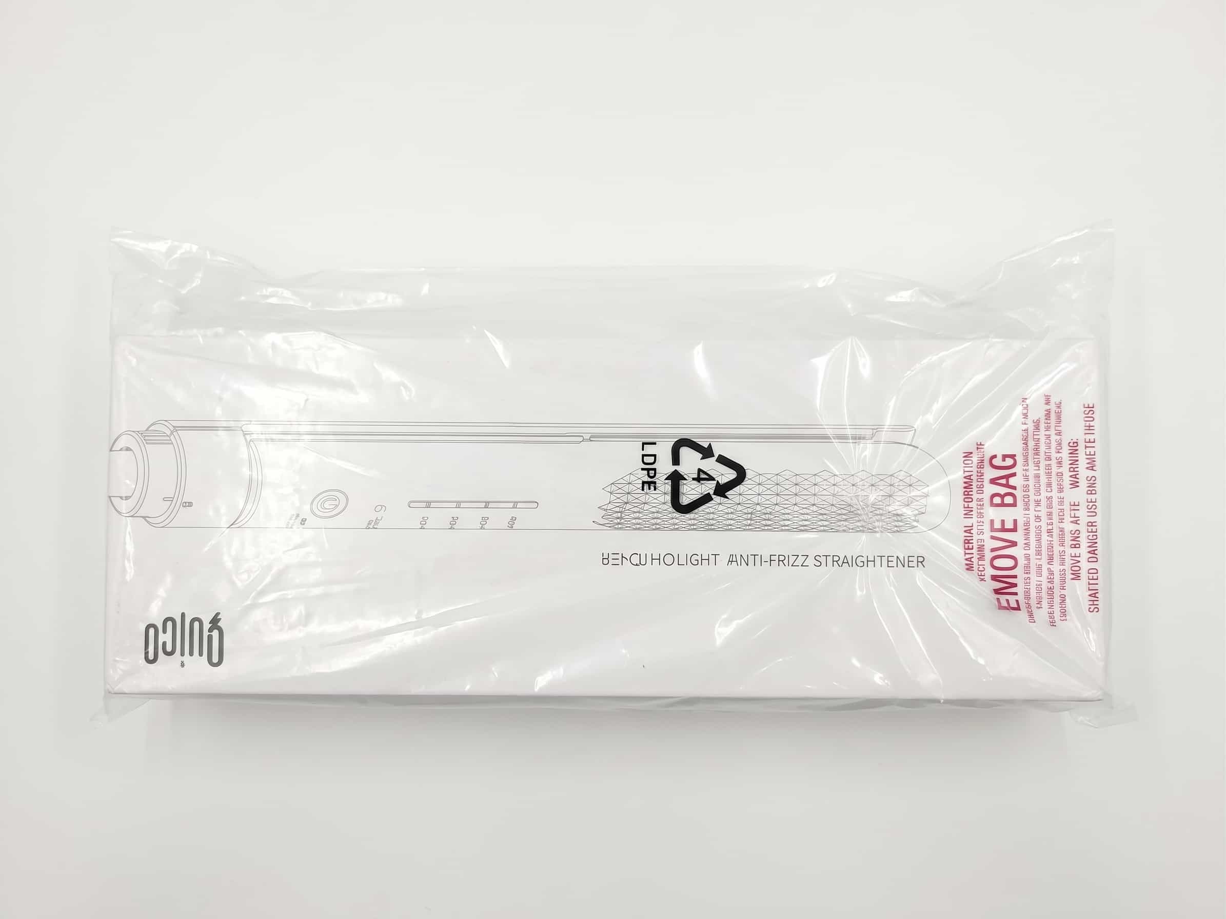 Hair Straightener Quico Light Anti-Frizz Straightener - Color: lilac